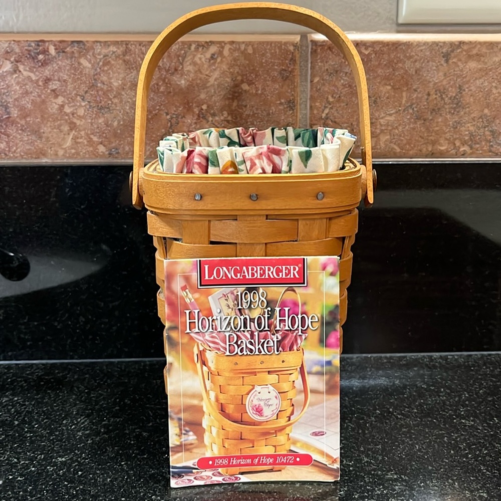Longaberger 1998 Horizon of Hope Basket